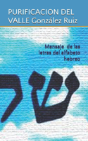 Mensaje de las letras del alfabeto hebreo