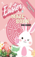 Easter Maze Book For Kids