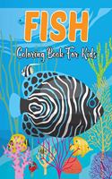 Fish Coloring Book for Kids