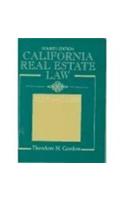 California Real Estate Law: Text Cases