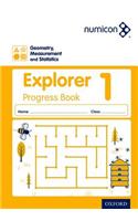 Numicon: Geometry, Measurement and Statistics 1 Explorer Progress Book