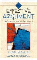 Effective Argument: A Writer's Guide with Readings