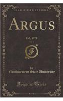 Argus, Vol. 3: Fall, 1978 (Classic Reprint): Fall, 1978 (Classic Reprint)