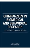 Chimpanzees in Biomedical and Behavioral Research