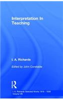 Interpretation in Teaching V 8