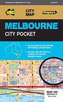 Melbourne City Pocket Map 360 17th ed