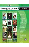 2007 COUNTRY SUPERSTARS PLAYLIST PVG