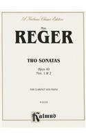 Two Sonatas, Opus 40, Nos. 1 & 2: Part(s)