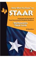 Swyk on Staar Math Flash Cards Gr 7: Preparation for the State of Texas Assessments of Academic Readiness(Show What You Know on Staar)