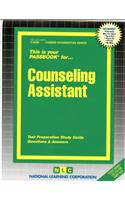 Counseling Assistant: Passbooks Study Guide