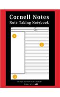 Cornell Notes Note Taking Notebook