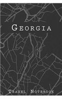 Georgia Travel Notebook: 6x9 Travel Journal with prompts and Checklists perfect gift for your Trip to Georgia for every Traveler