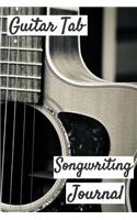 Guitar Tab Songwriting Journal