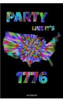 Party Like It's 1776 Notebook
