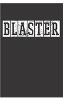 BLASTER Notebook Journal
