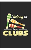 I belong to these clubs