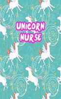 Unicorn Nurse: Cute Journal Notebook for Nursing Student and Practitioner with Large 8.5 x 11 Blank Ruled White Paper (Perfect for School, Medical, Clinical and Ho