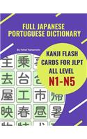 Full Japanese Portuguese Dictionary Kanji Flash Cards for JLPT All Level N1-N5