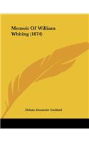 Memoir Of William Whiting (1874)