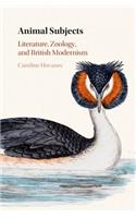 Animal Subjects: Volume 1