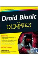 Droid Bionic For Dummies