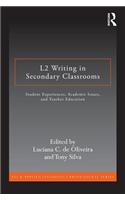 L2 Writing in Secondary Classrooms