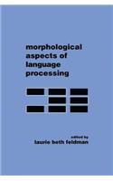 Morphological Aspects of Language Processing