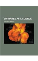 Surnames as a Science: (English)