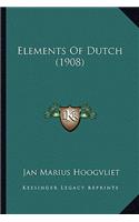 Elements of Dutch (1908)