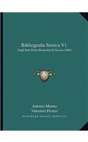 Bibliografia Storica V1