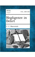 Negligence in Delict