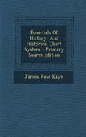 Essentials of History, and Historical Chart System - Primary Source Edition