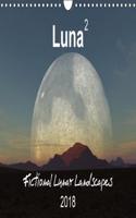 Luna 2 - fictional lunar landscapes 2018