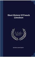 Short History Of French Literature