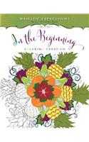 Adult Colouring Book: In the Beginning Colouring Creation