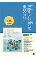 Lifespan Development in Context Interactive eBook