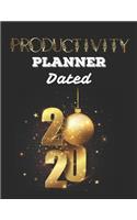 Productivity Planner Dated 2020