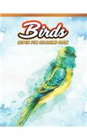 Birds Super Fun Coloring Book