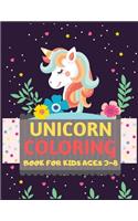 Unicorn Coloring Book For Kids Ages 3-8: unicorn coloring book for kids & toddlers -Unicorn coloring books for preschooler-coloring book for girls, fun unicorn book for kids ages 2-4 4-8