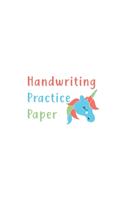 Handwriting Practice Paper: Notebook with Dotted Lined And Blank Writing Sheets for K-3 Students