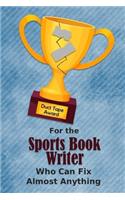 For the Sports Book Writer Who Can Fix Almost Anything - Duct Tape Award: Employee Appreciation Journal and Gift Idea