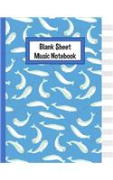 Blank Sheet Music Notebook