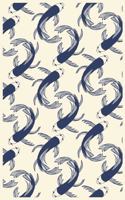 Japanese Koi Pattern: Graph Paper 5x5 Journal or Notebook (6x9 Inches) with 120 Pages