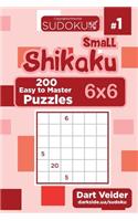 Small Shikaku Sudoku - 200 Easy to Master Puzzles 6x6 (Volume 1)