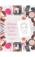 Makeup Artist Face Charts