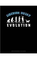 Siberian Husky Evolution: Graph Paper Notebook - 1/2 Inch Squares(1306 Graph Paper Notebook - 1/2 Inch Squares)