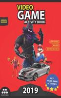 Video Game Activity Book 2019: Coloring, Mazes & Word Search