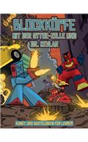 Kunst und Bastelideen für Lehrer (Blockköpfe - mit der Sythe-Zelle und Dr. Kevlar): Dieses Blockköpfe Papier -Bastelbuch für Kinder kommt mit 7 speziell ausgewählten Blockkopf-Charakteren und 1 Schwebeboard(3 Kunst Und Bastelideen Für Lehrer)