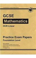 GCSE Maths OCR B (Linear) Practice Papers - Foundation