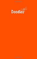 Doodles Journal - Great for Sketching, Doodling, Project Planning or Brainstorming: Medium Ruled, Soft Cover, 6 x 9 Journal, International Orange, 365 Pages